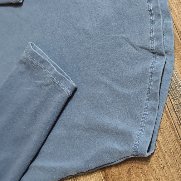 Goodlife Stringless Pullover Hoodie Curved Hem Size XL in Slate Blue - Picture 3 of 10